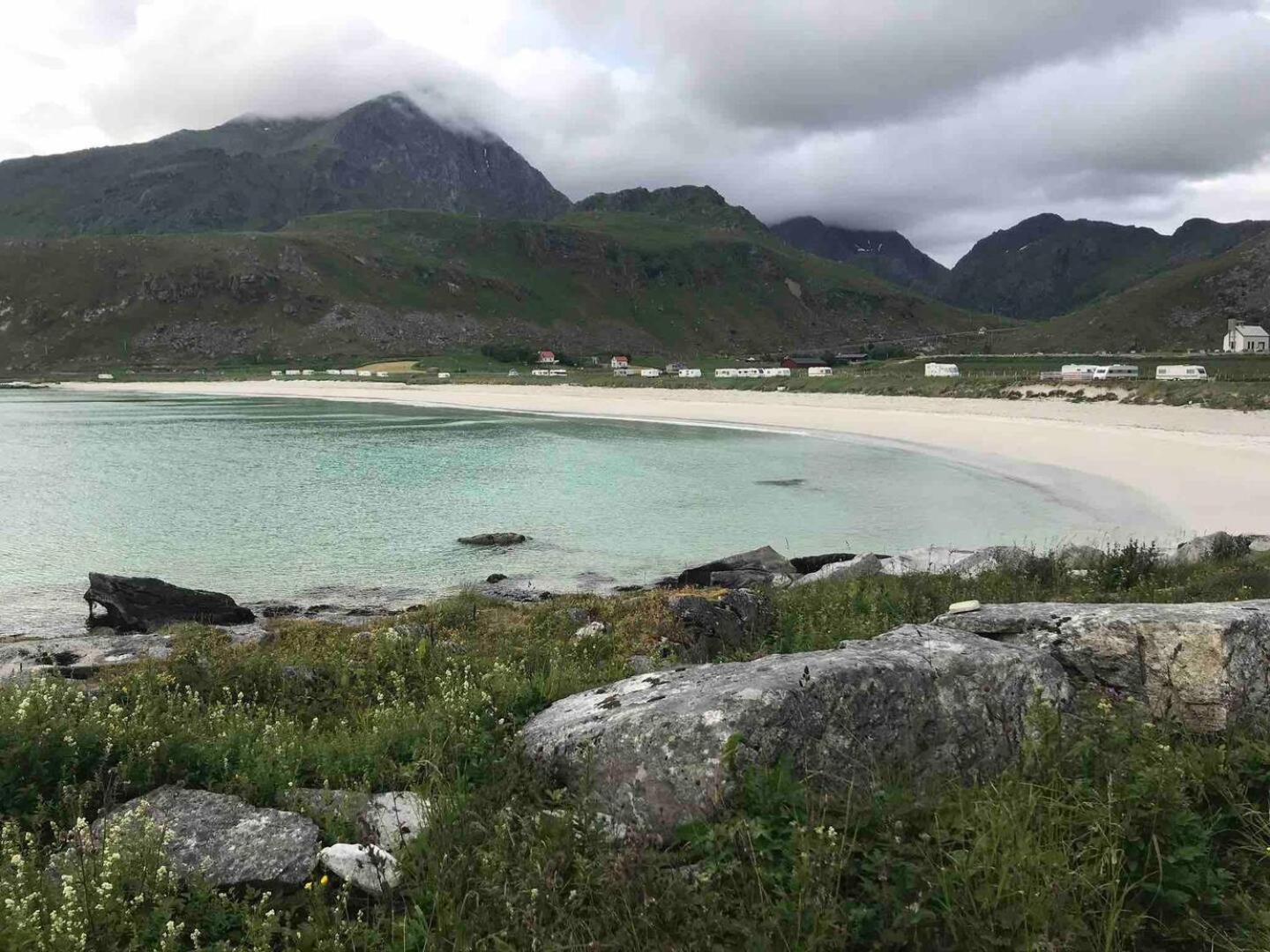 Haukland Beach House Leknes Eksteriør bilde