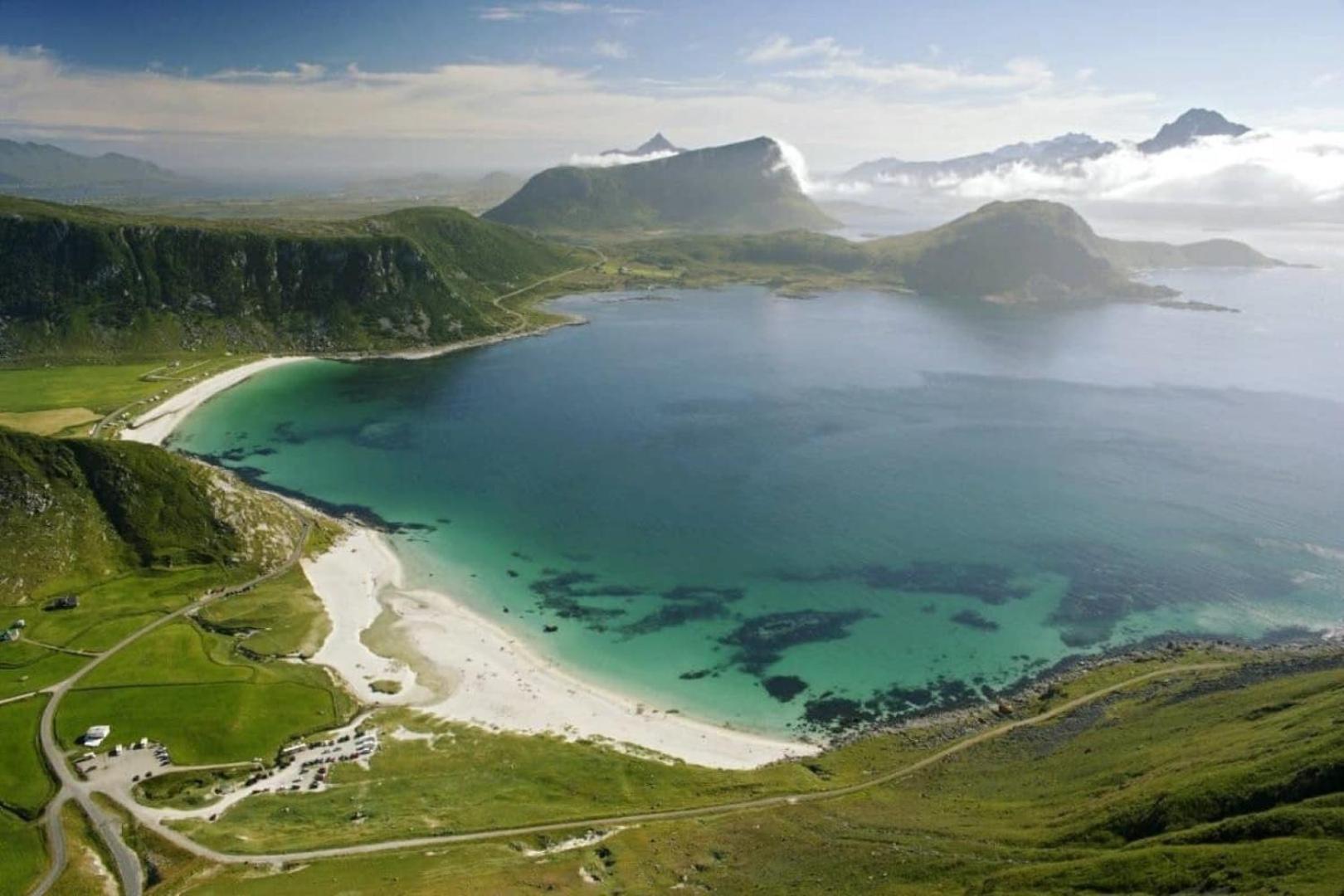 Haukland Beach House Leknes Eksteriør bilde