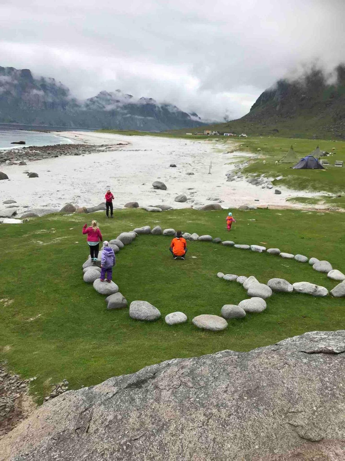 Haukland Beach House Leknes Eksteriør bilde