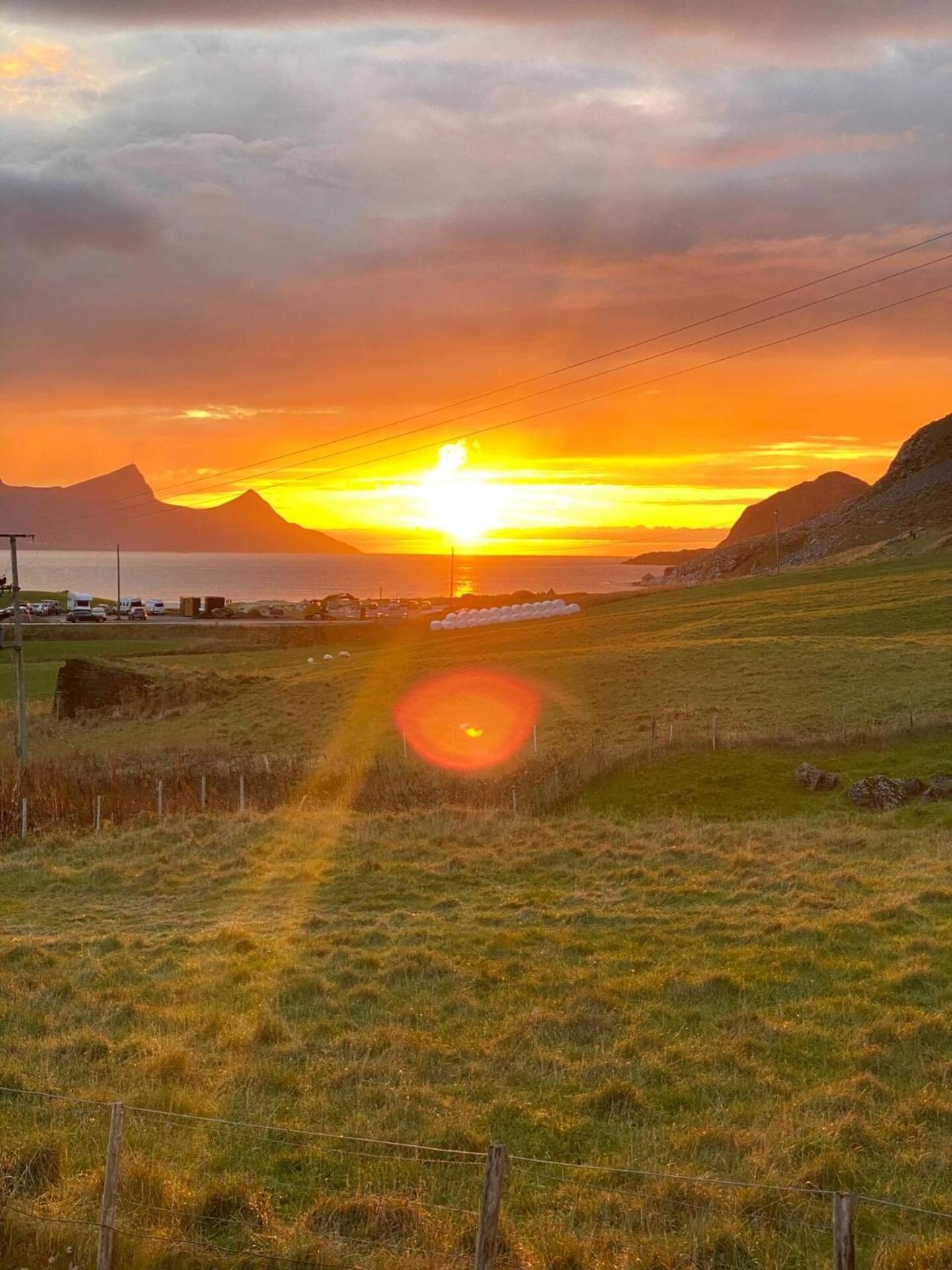 Haukland Beach House Leknes Eksteriør bilde