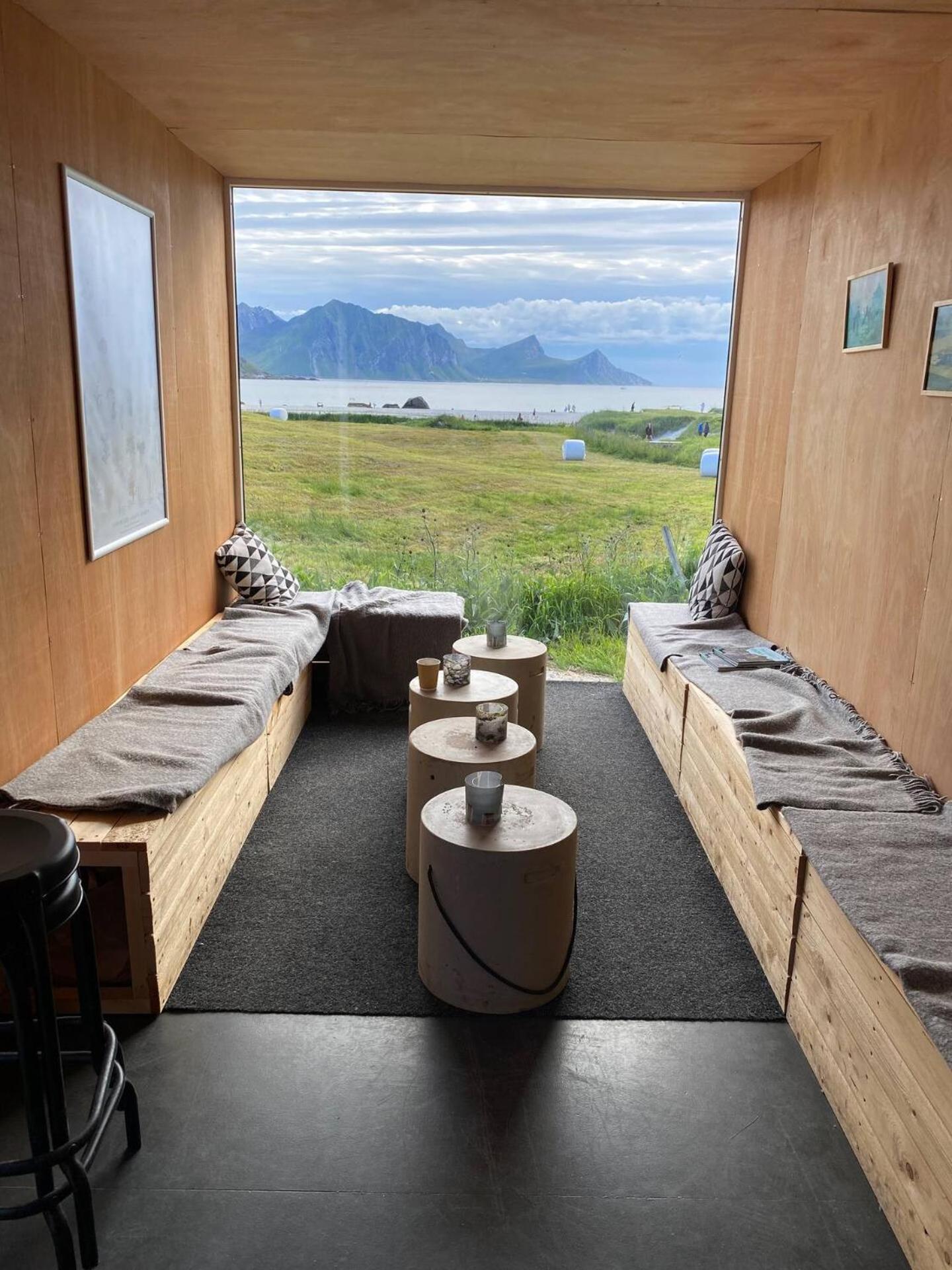 Haukland Beach House Leknes Eksteriør bilde